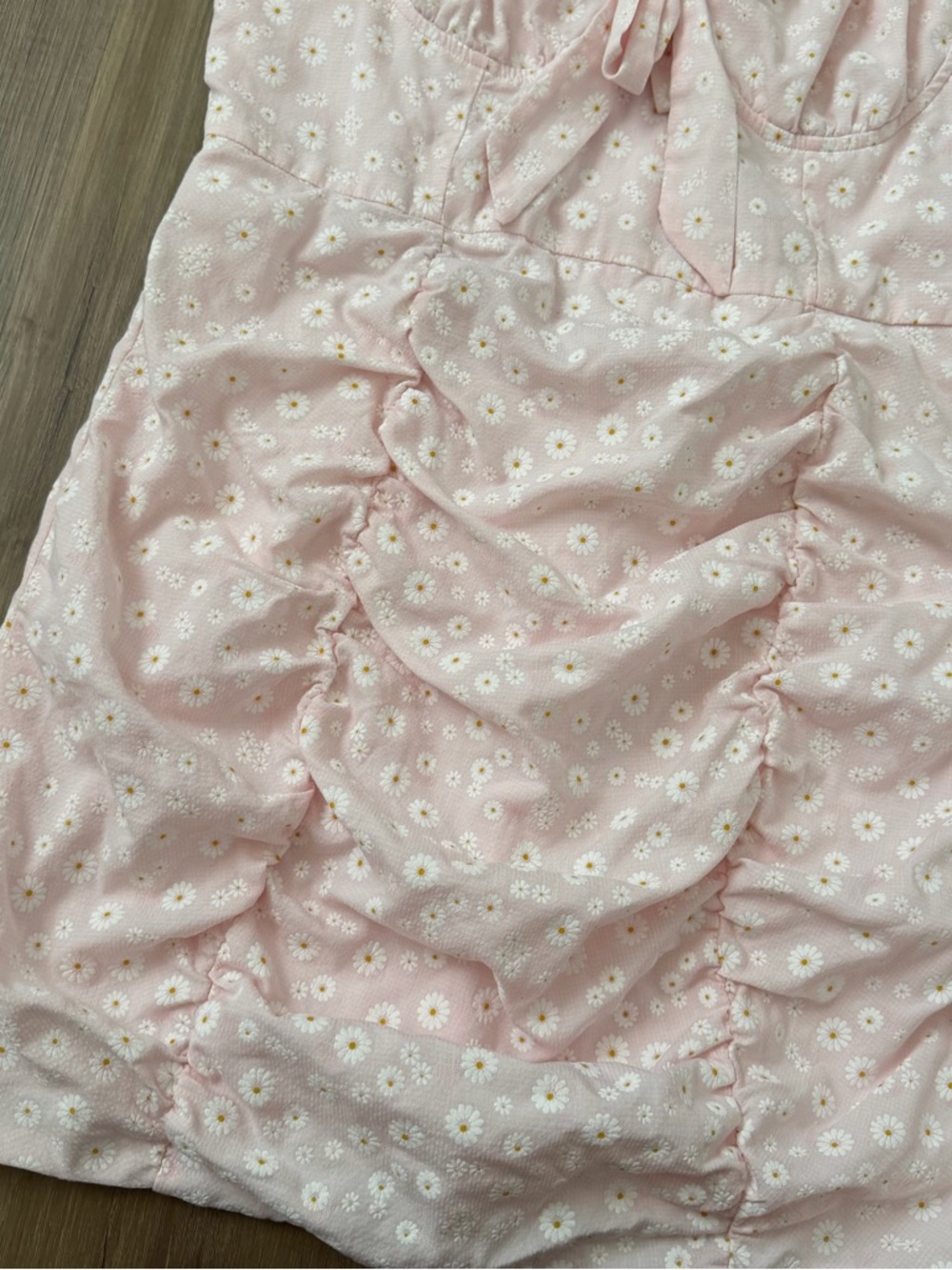 Princess Polly light pink floral Back To Paris Mini Dress - Picture 3 of 6